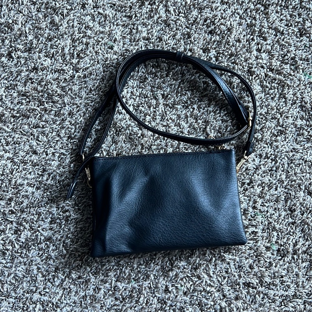 Black Small Messenger Bag!